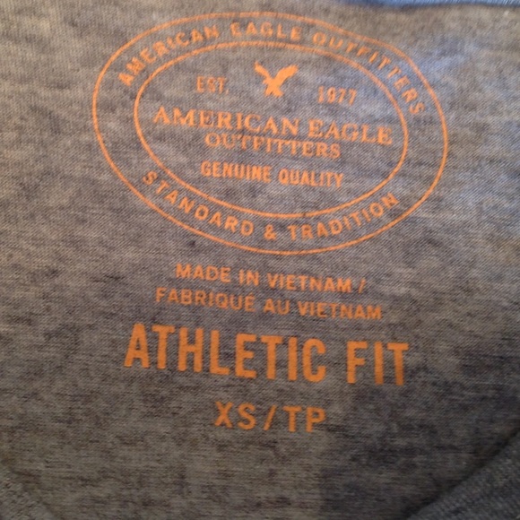 Men's American Eagle Athletic Fit Shirt Size XS - Picture 3 of 5